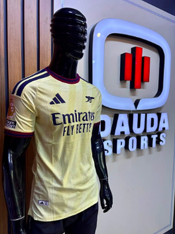 Arsenal cream jersey