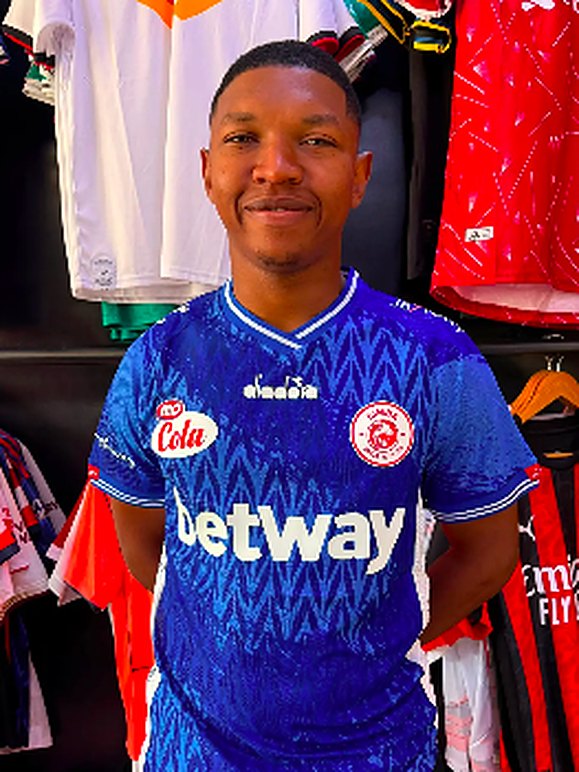Blue club jersey