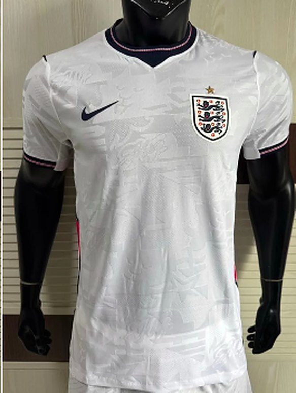 England white jersey