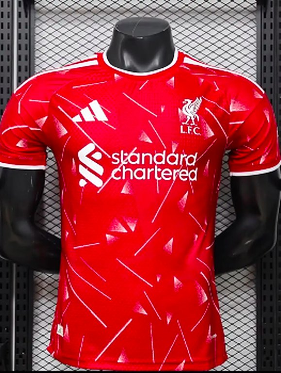 Liverpool red jersey